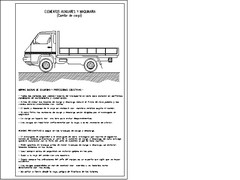 Camion de carga GRAFICOS CAD SEGURIDAD